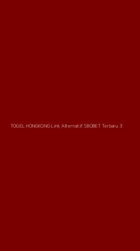 Tampilan Antarmuka Aplikasi Togel Hongkong Link Alternatif Sbobet Terbaru - 3