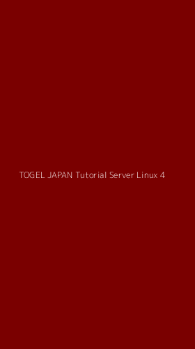 Tampilan Antarmuka Aplikasi Togel Japan Tutorial Server Linux - 4