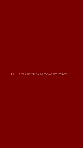 Tampilan Antarmuka Aplikasi Togel Sydney Daftar Akun Pro Slot Internasional - 1