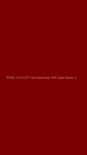 Tampilan Antarmuka Aplikasi Togel123 Slot Cara Download Apk Game Resmi - 4