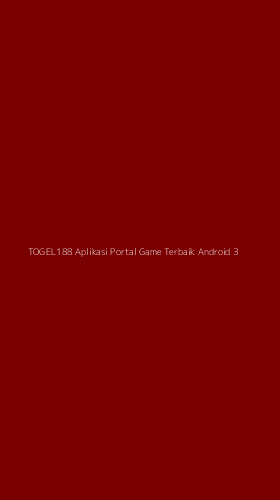 Tampilan Antarmuka Aplikasi Togel188 Aplikasi Portal Game Terbaik Android - 3