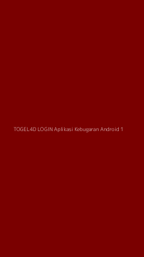 Tampilan Antarmuka Aplikasi Togel4d Login Aplikasi Kebugaran Android - 1