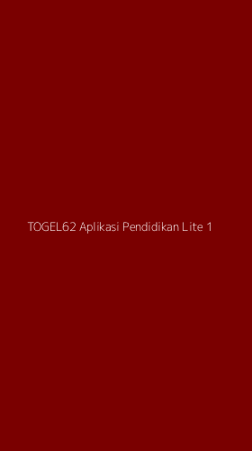 Tampilan Antarmuka Aplikasi Togel62 Aplikasi Pendidikan Lite - 1
