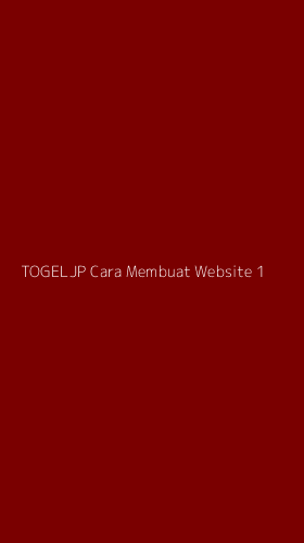 Tampilan Antarmuka Aplikasi Togeljp Cara Membuat Website - 1