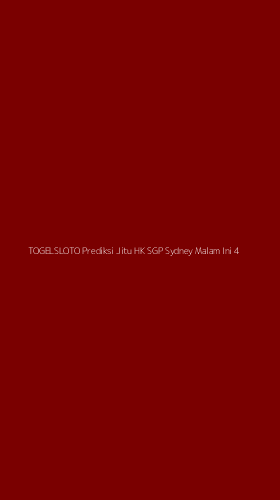 Tampilan Antarmuka Aplikasi Togelsloto Prediksi Jitu Hk Sgp Sydney Malam Ini - 4
