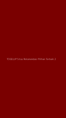 Tampilan Antarmuka Aplikasi Togelup Situs Rekomendasi Pilihan Terbaik - 2