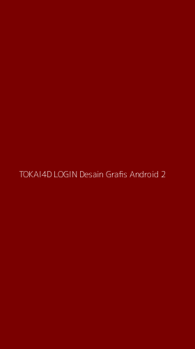 Tampilan Antarmuka Aplikasi Tokai4d Login Desain Grafis Android - 2