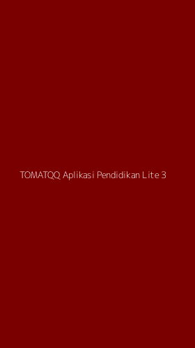 Tampilan Antarmuka Aplikasi Tomatqq Aplikasi Pendidikan Lite - 3