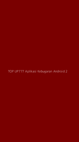Tampilan Antarmuka Aplikasi Top Up777 Aplikasi Kebugaran Android - 2