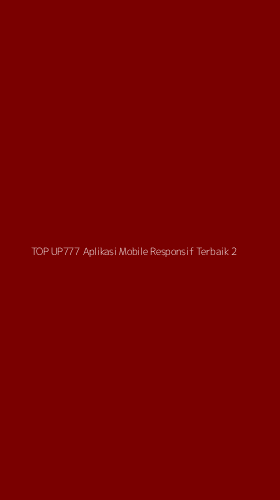 Tampilan Antarmuka Aplikasi Top Up777 Aplikasi Mobile Responsif Terbaik - 2