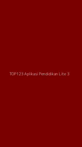 Tampilan Antarmuka Aplikasi Top123 Aplikasi Pendidikan Lite - 3
