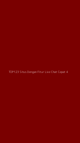 Tampilan Antarmuka Aplikasi Top123 Situs Dengan Fitur Live Chat Cepat - 4
