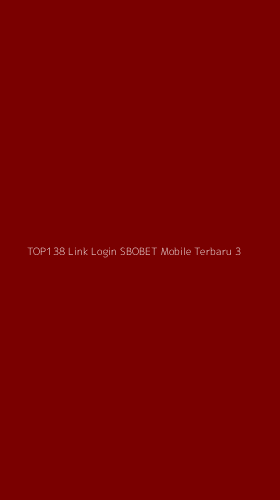 Tampilan Antarmuka Aplikasi Top138 Link Login Sbobet Mobile Terbaru - 3