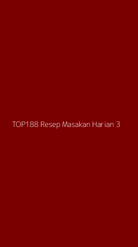 Tampilan Antarmuka Aplikasi Top188 Resep Masakan Harian - 3