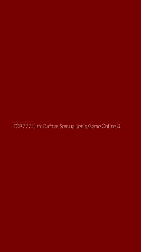 Tampilan Antarmuka Aplikasi Top777 Link Daftar Semua Jenis Game Online - 4