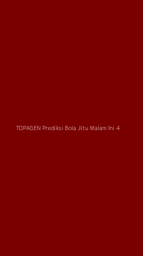 Tampilan Antarmuka Aplikasi Topagen Prediksi Bola Jitu Malam Ini - 4