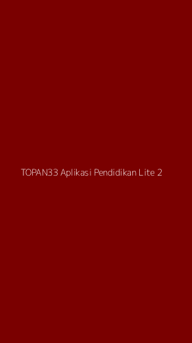 Tampilan Antarmuka Aplikasi Topan33 Aplikasi Pendidikan Lite - 2