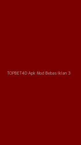Tampilan Antarmuka Aplikasi Topbet4d Apk Mod Bebas Iklan - 3