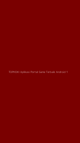 Tampilan Antarmuka Aplikasi Tophoki Aplikasi Portal Game Terbaik Android - 1