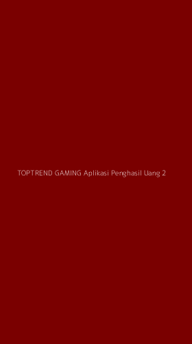 Tampilan Antarmuka Aplikasi Toptrend Gaming Aplikasi Penghasil Uang - 2