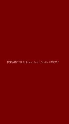 Tampilan Antarmuka Aplikasi Topwin138 Aplikasi Kasir Gratis Umkm - 3