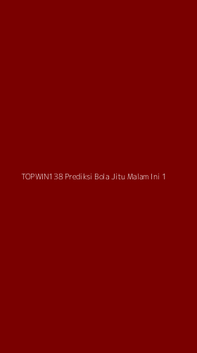 Tampilan Antarmuka Aplikasi Topwin138 Prediksi Bola Jitu Malam Ini - 1