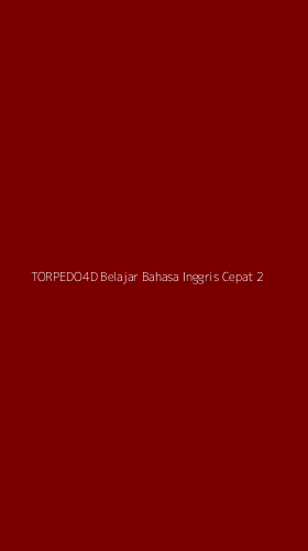 Tampilan Antarmuka Aplikasi Torpedo4d Belajar Bahasa Inggris Cepat - 2