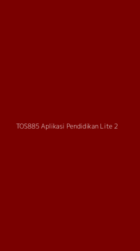 Tampilan Antarmuka Aplikasi Tos885 Aplikasi Pendidikan Lite - 2