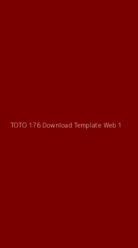 Tampilan Antarmuka Aplikasi Toto 176 Download Template Web - 1