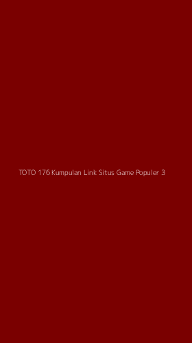 Tampilan Antarmuka Aplikasi Toto 176 Kumpulan Link Situs Game Populer - 3