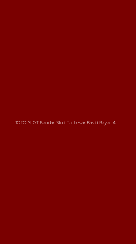 Tampilan Antarmuka Aplikasi Toto Slot Bandar Slot Terbesar Pasti Bayar - 4