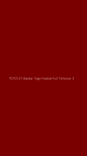 Tampilan Antarmuka Aplikasi Toto121 Bandar Togel Hadiah Full Terbesar - 3