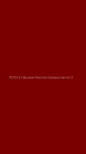 Tampilan Antarmuka Aplikasi Toto121 Bocoran Pola Slot Olympus Hari Ini - 3