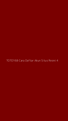 Tampilan Antarmuka Aplikasi Toto168 Cara Daftar Akun Situs Resmi - 4