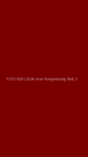 Tampilan Antarmuka Aplikasi Toto168 Login Alat Pengembang Web - 3