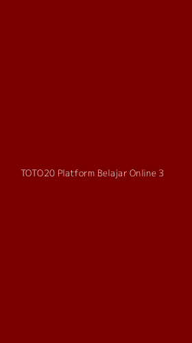 Tampilan Antarmuka Aplikasi Toto20 Platform Belajar Online - 3