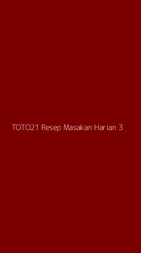 Tampilan Antarmuka Aplikasi Toto21 Resep Masakan Harian - 3