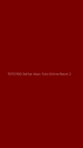Tampilan Antarmuka Aplikasi Toto700 Daftar Akun Toto Online Resmi - 2