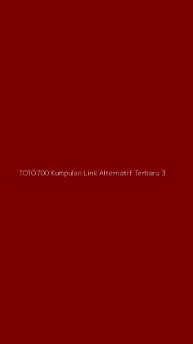 Tampilan Antarmuka Aplikasi Toto700 Kumpulan Link Alternatif Terbaru - 3