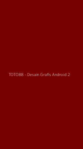 Tampilan Antarmuka Aplikasi TOTO88 - Desain Grafis Android - 2