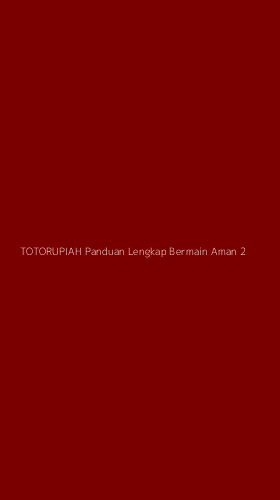 Tampilan Antarmuka Aplikasi Totorupiah Panduan Lengkap Bermain Aman - 2
