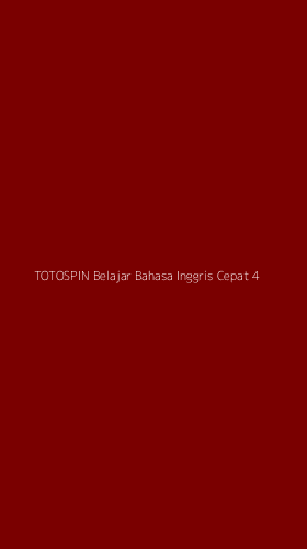 Tampilan Antarmuka Aplikasi Totospin Belajar Bahasa Inggris Cepat - 4