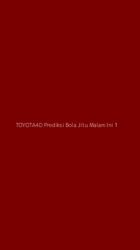 Tampilan Antarmuka Aplikasi Toyota4d Prediksi Bola Jitu Malam Ini - 1