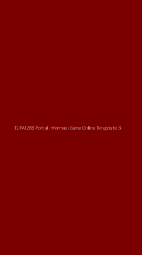 Tampilan Antarmuka Aplikasi Tupai288 Portal Informasi Game Online Terupdate - 3