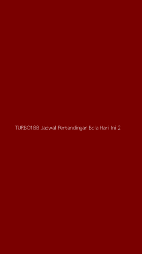 Tampilan Antarmuka Aplikasi Turbo188 Jadwal Pertandingan Bola Hari Ini - 2