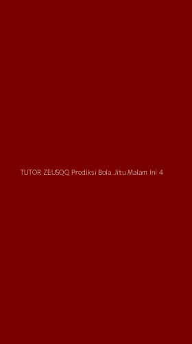 Tampilan Antarmuka Aplikasi Tutor Zeusqq Prediksi Bola Jitu Malam Ini - 4