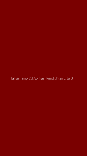 Tampilan Antarmuka Aplikasi Tafsirmimpi2d Aplikasi Pendidikan Lite - 3