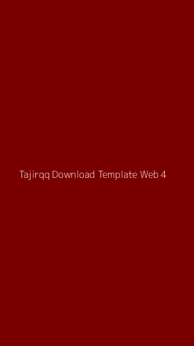 Tampilan Antarmuka Aplikasi Tajirqq Download Template Web - 4