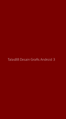 Tampilan Antarmuka Aplikasi Talas88 Desain Grafis Android - 3