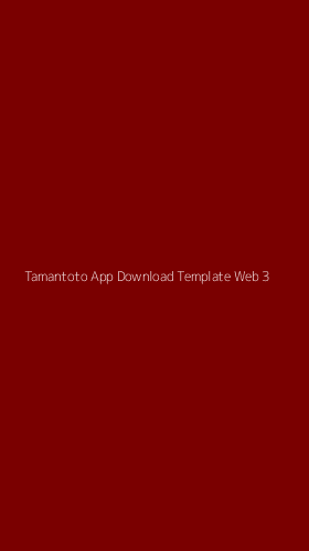 Tampilan Antarmuka Aplikasi Tamantoto App Download Template Web - 3